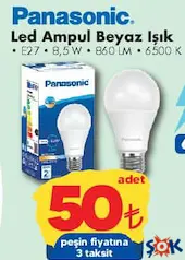 PANASONİC LED AMPUL BEYAZ IŞIK PANASONİC LED AMPUL BEYAZ IŞIK